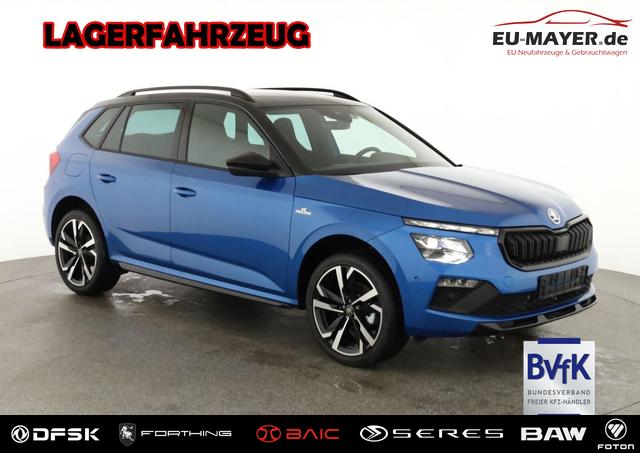 Skoda Kamiq - Monte Carlo 1.0 TSI DSG Carlo, Matrix, AHK, 18-Zoll, Pano, Navi, el.Klappe, 5 J.-Garantie
