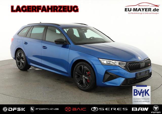 Skoda Octavia Combi - 2.0 TSI 195 kW RS DSG, Pano, AHK, Navi, Matrix, Side, Winter, 5 J.-Garantie
