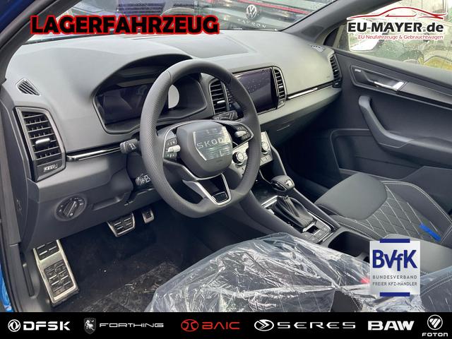 Skoda Karoq - Sportline 1.5 TSI DSG Sportline, Pano, AHK, Navi, CANTON, Matrix, AreaView, Side, FS-beheizbar