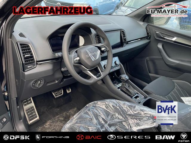 Skoda Karoq - Sportline 2.0 TDI DSG Sportline, AHK, Navi, CANTON, Matrix, AreaView, Side, Kamera, el. Klappe, FS-beheizbar