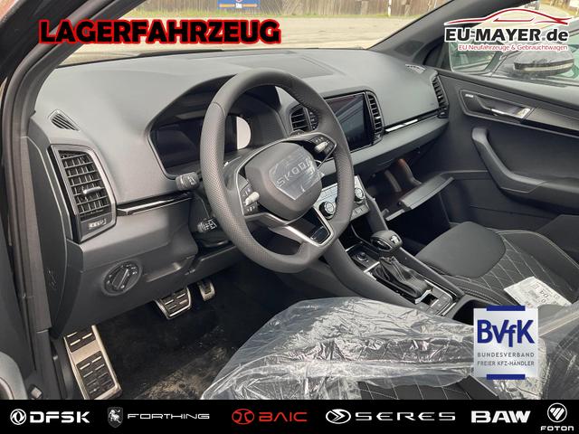 Skoda Karoq - Sportline 1.5 TSI DSG Sportline, Pano, AHK, Navi, CANTON, Matrix, AreaView, Side, FS-beheizbar