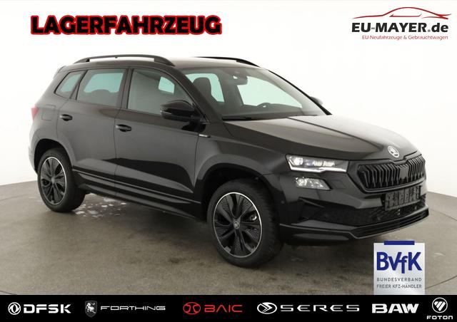 Skoda Karoq - Sportline 1.5 TSI DSG Sportline, AHK, Navi, CANTON, Matrix, AreaView, Side, Kamera, el. Klappe, FS-beheizbar