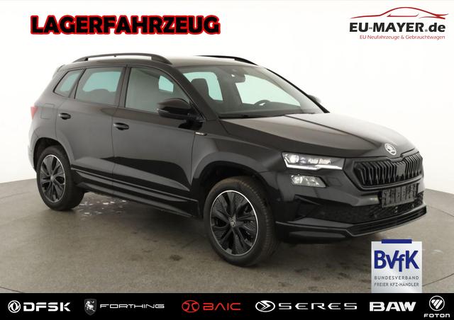 Skoda Karoq - Sportline 4x4 2.0 TDI DSG Sportline, AHK, Navi, Matrix, AreaView, Side, Kamera, el. Klappe, FS-beheizbar, Winter