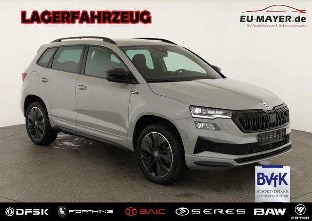Skoda Karoq - Sportline 1.5 TSI DSG Sportline, AHK, Navi, CANTON, Matrix, AreaView, Side, Kamera, el. Klappe, FS-beheizbar