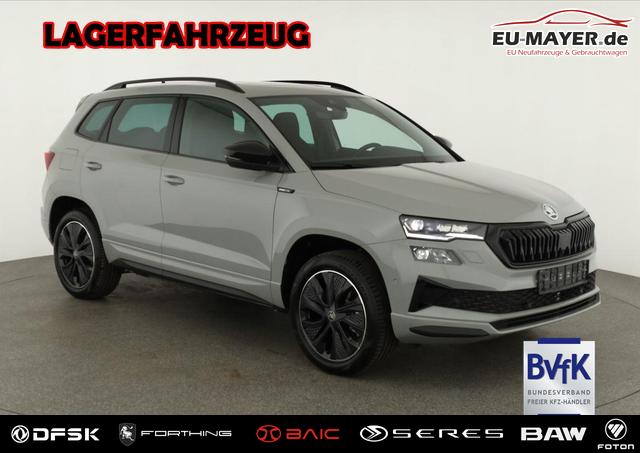 Skoda Karoq - Sportline 4x4 2.0 TDI DSG Sportline, Pano, AHK, Navi, Matrix, AreaView, Side, Kamera, el. Klappe, FS-beheizbar, Winter