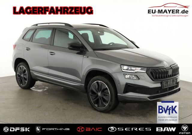 Skoda Karoq - Sportline 2.0 TDI DSG Sportline, AHK, Navi, CANTON, Matrix, AreaView, Side, Kamera, el. Klappe, FS-beheizbar