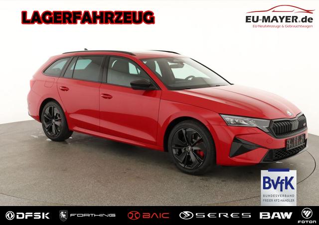 Skoda Octavia Combi - 2.0 TSI 195 kW RS DSG, Pano, AHK, Navi, Matrix, Side, Winter, 5 J.-Garantie