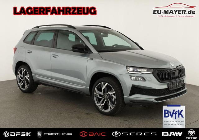 Skoda Karoq - Sportline 4x4 2.0 TSI DSG Sportline, Pano, AHK, Navi, Matrix, Side, Winter, 5 J.-Garantie