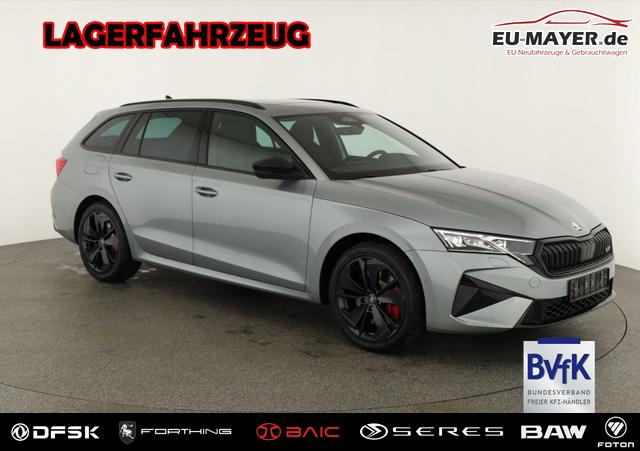 Skoda Octavia Combi - 2.0 TSI 195 kW RS DSG, Pano, Standheizung, AHK, Navi, Matrix, Canton, Side, Winter, 5 J.-Garantie