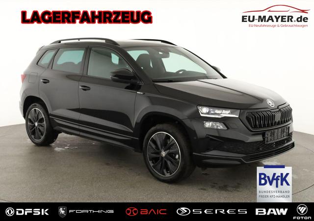 Skoda Karoq - Sportline 1.5 TSI DSG Sportline, Pano, AHK, Navi, CANTON, Matrix, AreaView, Side, FS-beheizbar