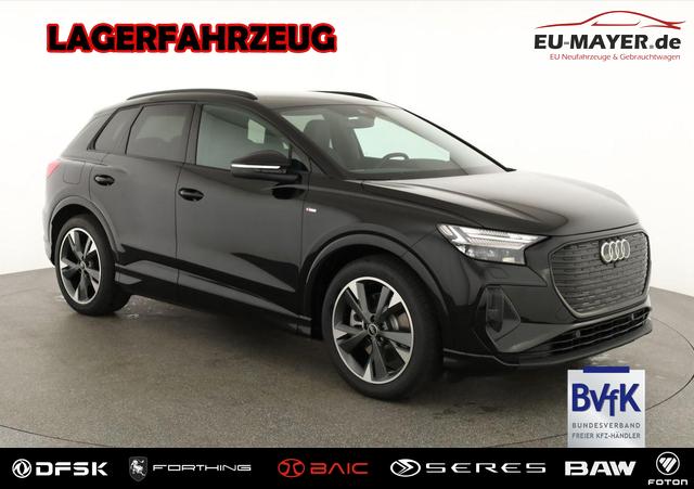 Audi Q4 e-tron - 45 basis quattro S-LINE quattro, AHK, Navi, Matrix, Side, Kamera, el. Klappe, Winter. 20-Zoll