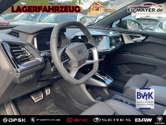 Audi Q4 e-tron - 45 basis quattro S-LINE quattro, Navi, Matrix, Side, Kamera, el. Klappe, Winter. 20-Zoll