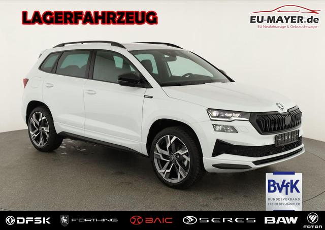 Skoda Karoq - Sportline 4x4 2.0 TSI DSG Sportline, Pano, AHK, Navi, Matrix, Side, Winter, 5 J.-Garantie