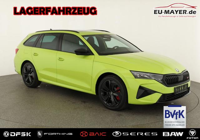 Skoda Octavia Combi - 2.0 TSI 195 kW RS DSG, Pano, Standheizung, AHK, Navi, Matrix, Sound, Side, Winter, 5 J.-Garantie