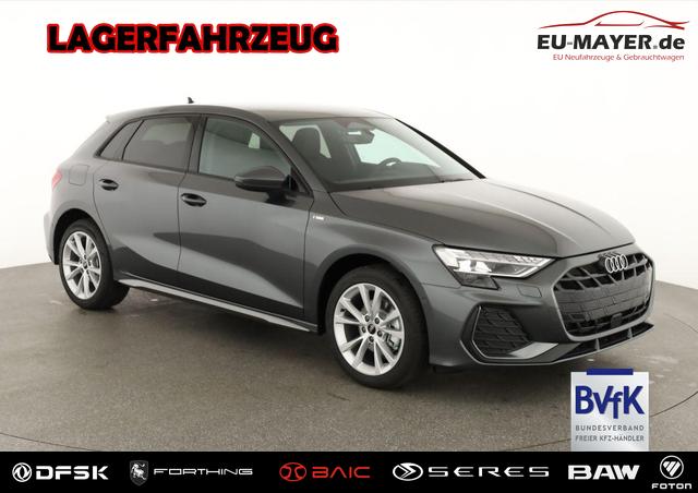 Audi A3 Sportback - TFSI 110 kW S line 35 S-tronic S-LINE, AHK, Matrix, Navi, el. Klappe, Kamera, Winter, 3 J.-Garantie