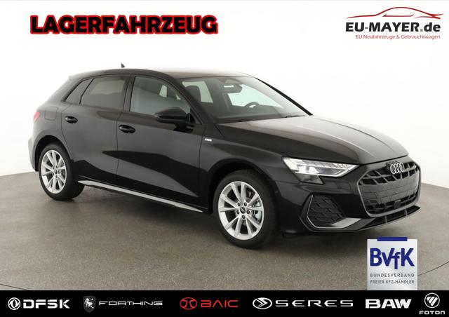 Audi A3 Sportback - TFSI 110 kW S line 35 S-tronic S-LINE, AHK, Matrix, Navi, el. Klappe, Kamera, Winter, 3 J.-Garantie