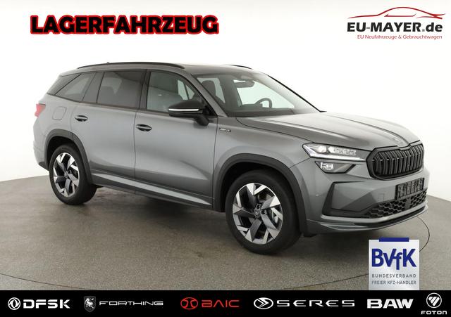 Skoda Kodiaq - 2.0 TDI 142 kW 4x4 Sportline DSG Sportline, Pano, AHK, Navi, Matrix, el. Klappe, Side, Winter, 19-Zoll
