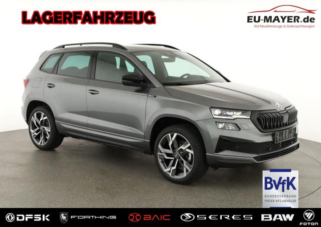 Skoda Karoq - Sportline 4x4 2.0 TSI DSG Sportline, Pano, AHK, Navi, Matrix, Side, Winter, 5 J.-Garantie