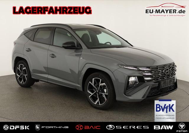 Hyundai TUCSON - 1.6 T-GDI DCT 4WD N-LINE, AHK, el. Klappe, Teilleder, Navi, Kamera, ACC