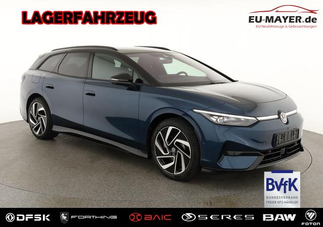 Volkswagen ID.7 - Pro 210 kW Tourer Black, AHK, HuD, IQ.Light, IQ.Drive, AreaView, Side, Winter, 20-Zoll