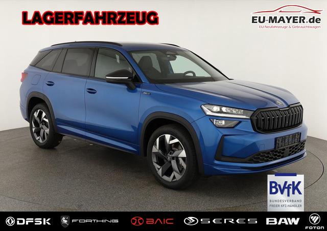 Skoda Kodiaq - 2.0 TSI 150 kW 4x4 Sportline DSG Sportline, AHK, Navi, Matrix, Side, Kamera, Winter, 19-Zoll, 4 J.-Garantie