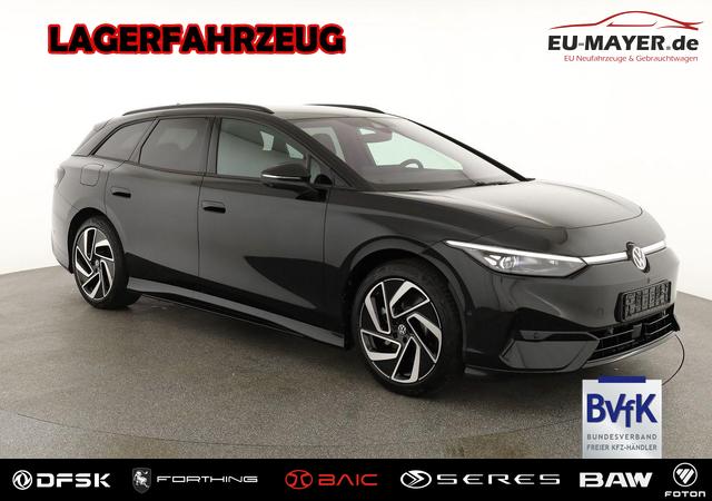 Volkswagen ID.7 - Tourer Pro Black, AHK, HuD, IQ.Light, IQ.Drive, AreaView, Side, Winter, 20-Zoll