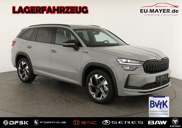 Skoda Kodiaq - 2.0 TDI 142 kW 4x4 Sportline DSG Sportline, Pano, AHK, Navi, Matrix, el. Klappe, Side, Winter, 19-Zoll, 4 J.-Garantie