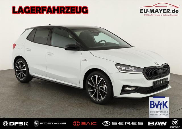 Skoda Fabia - Monte Carlo 1.5 TSI DSG Carlo, Ladeboden, LED, Kamera, App-Connect, 17-Zoll