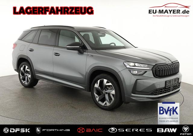 Skoda Kodiaq - 2.0 TDI 142 kW 4x4 Sportline DSG Sportline, Pano, AHK, Navi, Matrix, Side, Kamera, 19-Zoll, 4 J.-Garantie