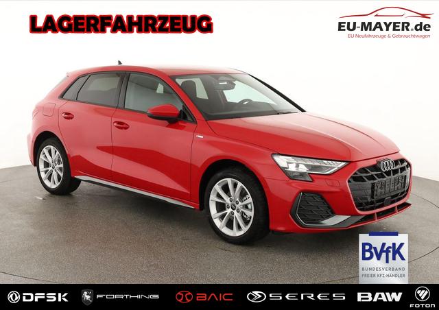 Audi A3 Sportback - TFSI 110 kW S line 35 S-tronic S-LINE, AHK, Matrix, Navi, el. Klappe, Kamera, 3 J.-Garantie