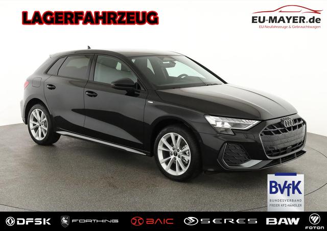 Audi A3 Sportback - TFSI 110 kW S line 35 S-tronic S-LINE, AHK, Matrix, Navi, el. Klappe, Kamera, 3 J.-Garantie