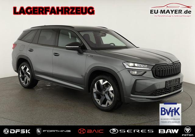 Skoda Kodiaq - 2.0 TSI 150 kW 4x4 Sportline DSG Sportline, AHK, Navi, Matrix, Canton, Side, FS-beheizbar, el. Klappe, Kamera, 19-Zoll, 5 J.-Garantie