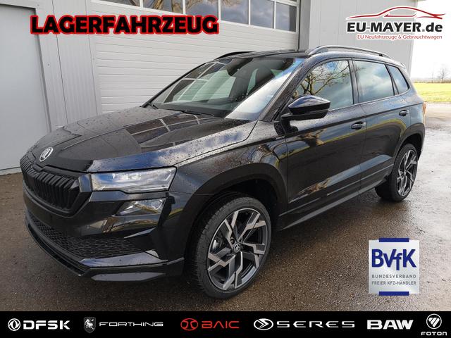Skoda Karoq - Sportline 2.0TDI DSG 4x4 AHK Matrix Pano Sound Leder 19 Zoll