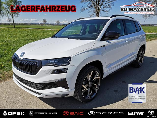 Skoda Karoq - Sportline 2.0TDI DSG 4x4 AHK Matrix Pano Sound Leder 19 Zoll