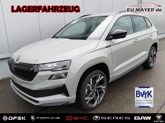 Skoda Karoq - Sportline 2.0TDI DSG 4x4 AHK Matrix Pano Sound Leder 19 Zoll