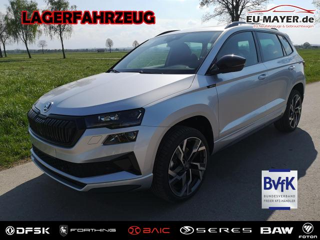 Skoda Karoq - Sportline 2.0TDI DSG 4x4 AHK Matrix Pano Sound Leder 19 Zoll