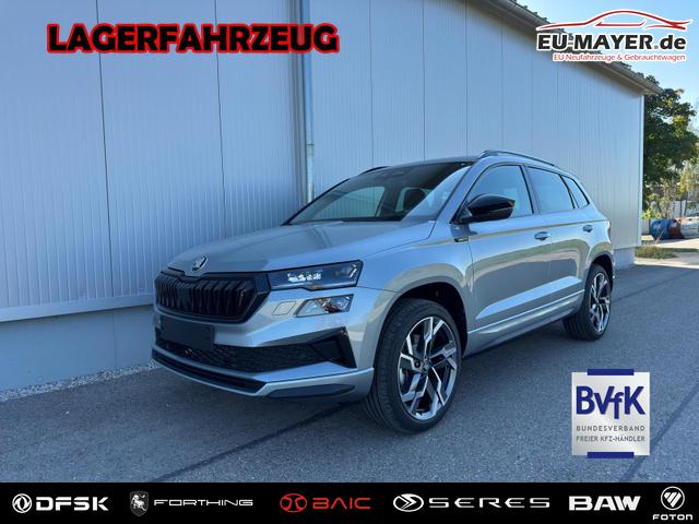 Skoda Karoq - Sportline 2.0TDI DSG 4x4 AHK Matrix Leder 19 Zoll