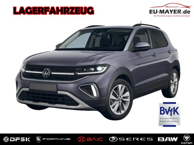 Volkswagen T-Cross - LIFE 115PS DSG AHK+IQ.Light+ACC+Parklenk+Kamera+Sitzheizung+Alu17+Keyless