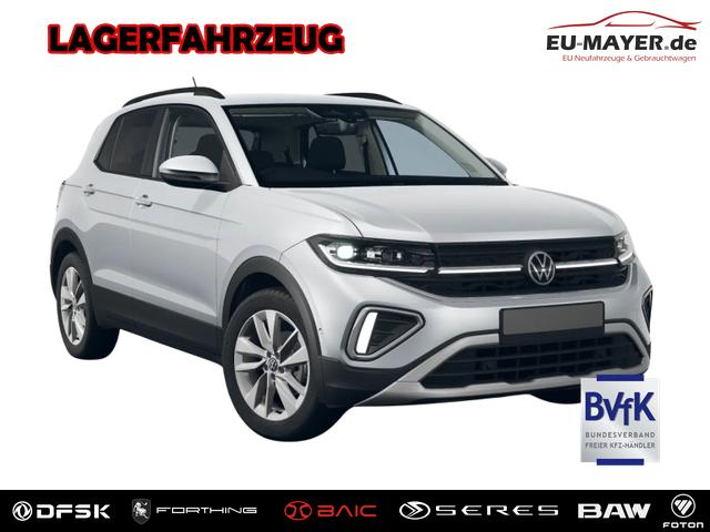 Volkswagen T-Cross - LIFE 115PS DSG AHK+Navi+Matrix+Kamera+Parklenk+Alu17+App-Connect