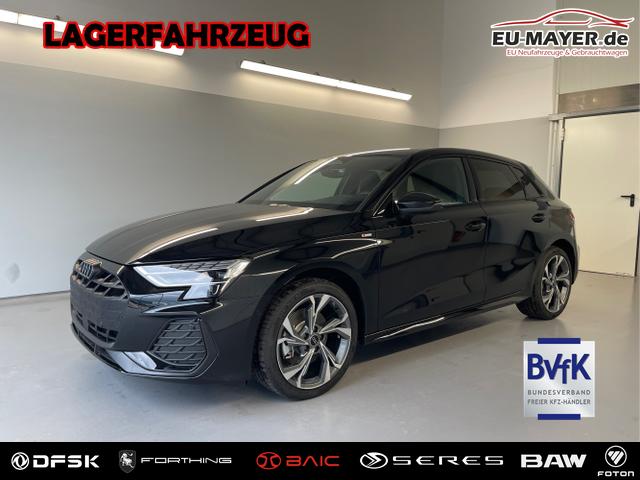 Audi A3 Sportback - S line TFSI quattro GV3+AHK+Alu18+Navi+Cam+eHeck+Sound+ACC+OptikSchwarz
