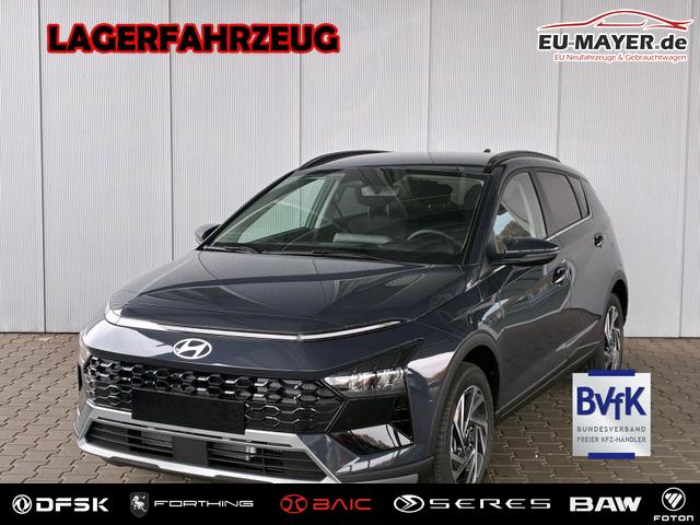 Hyundai BAYON - Premium 1.0 T-GDI 100 PS 48V 7DCT / Keyless ACC Soundsystem BOSE Sitz + Lenkradheizung LED Navi PDC V&H Kamera Totwinkel Alu 16"