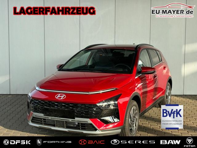 Hyundai BAYON - Premium 1.0 T-GDI 100 PS 48V 7DCT / Keyless ACC Soundsystem BOSE Sitz + Lenkradheizung LED Navi PDC V&H Kamera Totwinkel Alu 16"