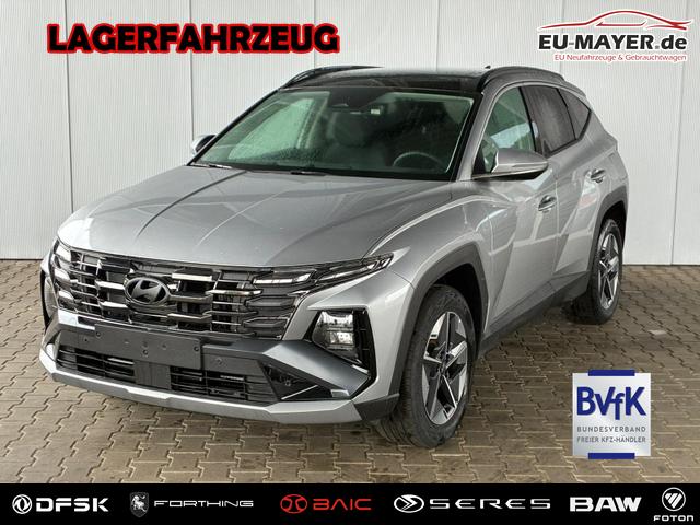 Hyundai TUCSON - E-Motion 1.6 T-GDi 2WD HEV / Panoramadach ACC LED Sitz + Lenkradheizung Navi PDC V&H Kamera Alu 18"