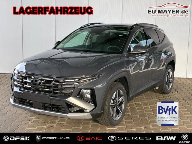 Hyundai TUCSON - E-Motion 1.6 T-GDi 2WD HEV / Panoramadach ACC LED Sitz + Lenkradheizung Navi PDC V&H Kamera Alu 18"