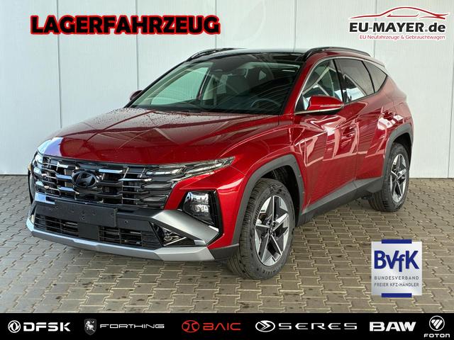Hyundai TUCSON - E-Motion 1.6 T-GDi 2WD HEV / Panoramadach ACC LED Sitz + Lenkradheizung Navi PDC V&H Kamera Alu 18"