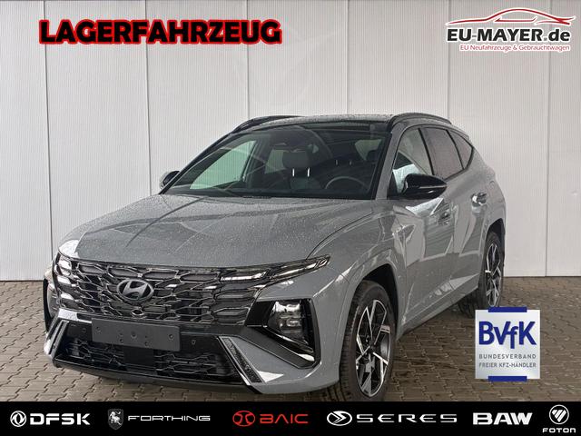 Hyundai TUCSON - HEV 2WD N-Line X Pano / MY27 Panoramadach Head-Up 360&deg; Kam. ACC Sitz + Lenkradheiz. Sitzbel&uuml;ftung Alu 19"
