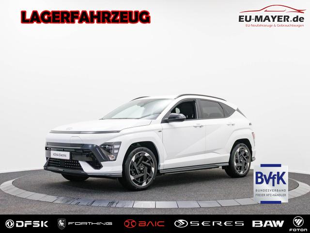 Hyundai KONA Elektro - N-Line 64,8 kWh / Bose ACC PDC V&H + Kamera Keyless Sitz Lenkradheiz. LED Alu 19"