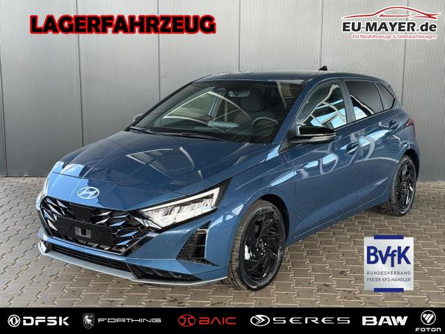 Hyundai i20 - Style 1.0 T-GDI BLACK LINE / Navi Fernlichtassistent Spurhalteassistent ACC Kamera Sitz + Lenkradheizung LED
