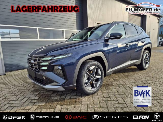Hyundai TUCSON - Trend 1.6 T-GDI 150PS Automatik TZ 2026 Teil-Leder Sitzheizung v+h Lenkradheizung Klimaautomatik Navi Touchscreen DAB+ Apple CarPlay + Android Auto PDC R&uuml;ckf.-Kamera Matrix-LED-Scheinw.