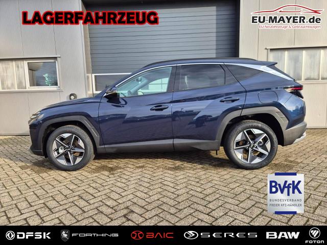 Hyundai TUCSON - Trend 1.6 T-GDI 150PS Automatik TZ 2026 Teil-Leder Sitzheizung v+h Lenkradheizung Klimaautomatik Navi Touchscreen DAB+ Apple CarPlay + Android Auto PDC R&uuml;ckf.-Kamera Matrix-LED-Scheinw.